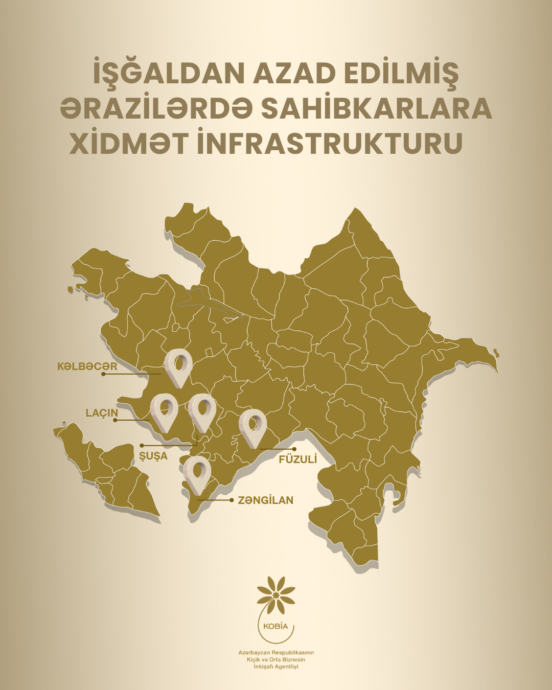 İşğaldan azad edilmiş ərazilərdə biznes qurmaq və sahibkarlıq fəaliyyətini genişləndirmək istəyən sahibkarların diqqətinə!