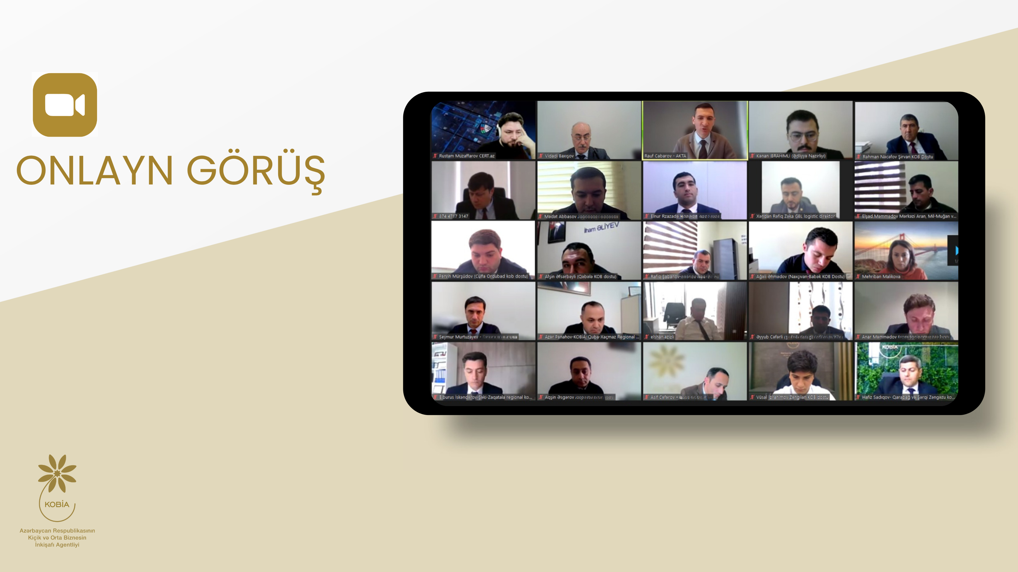 Sahibkarlar üçün rəqəmsal transformasiya və süni intellekt mövzusunda görüş keçirilib 