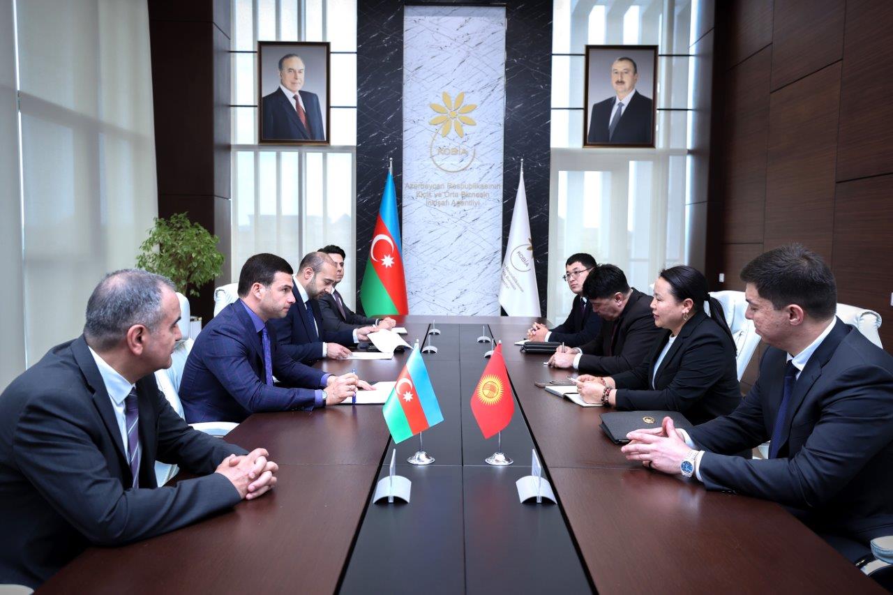 KOBİA-da Azərbaycan-Qırğızıstan biznes əməkdaşlığına dair görüş keçirilib