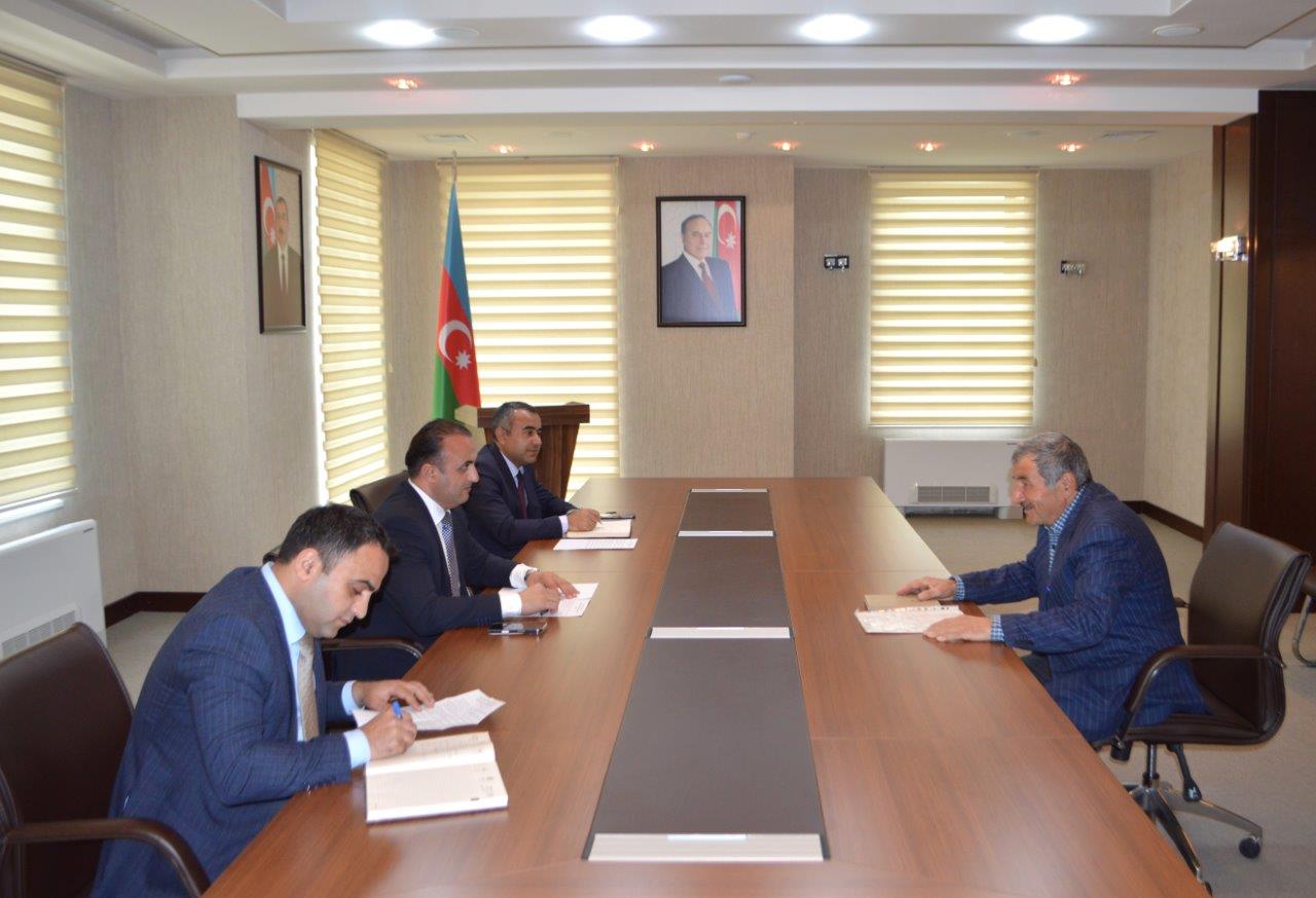 Ağdaş rayonunda sahibkarların qəbulu keçirilib 