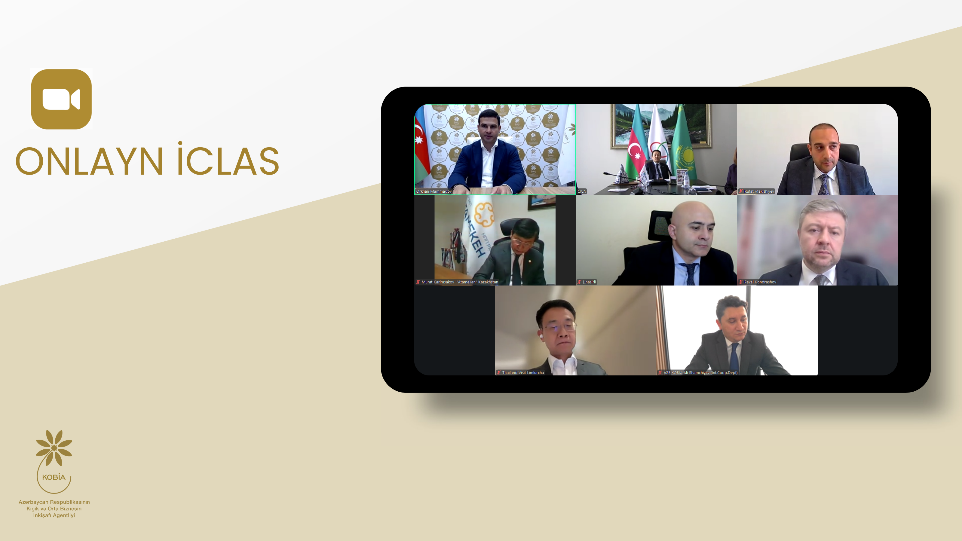 AQEM-in Biznes Şurasının İdarə Heyətinin onlayn iclası keçirilib 