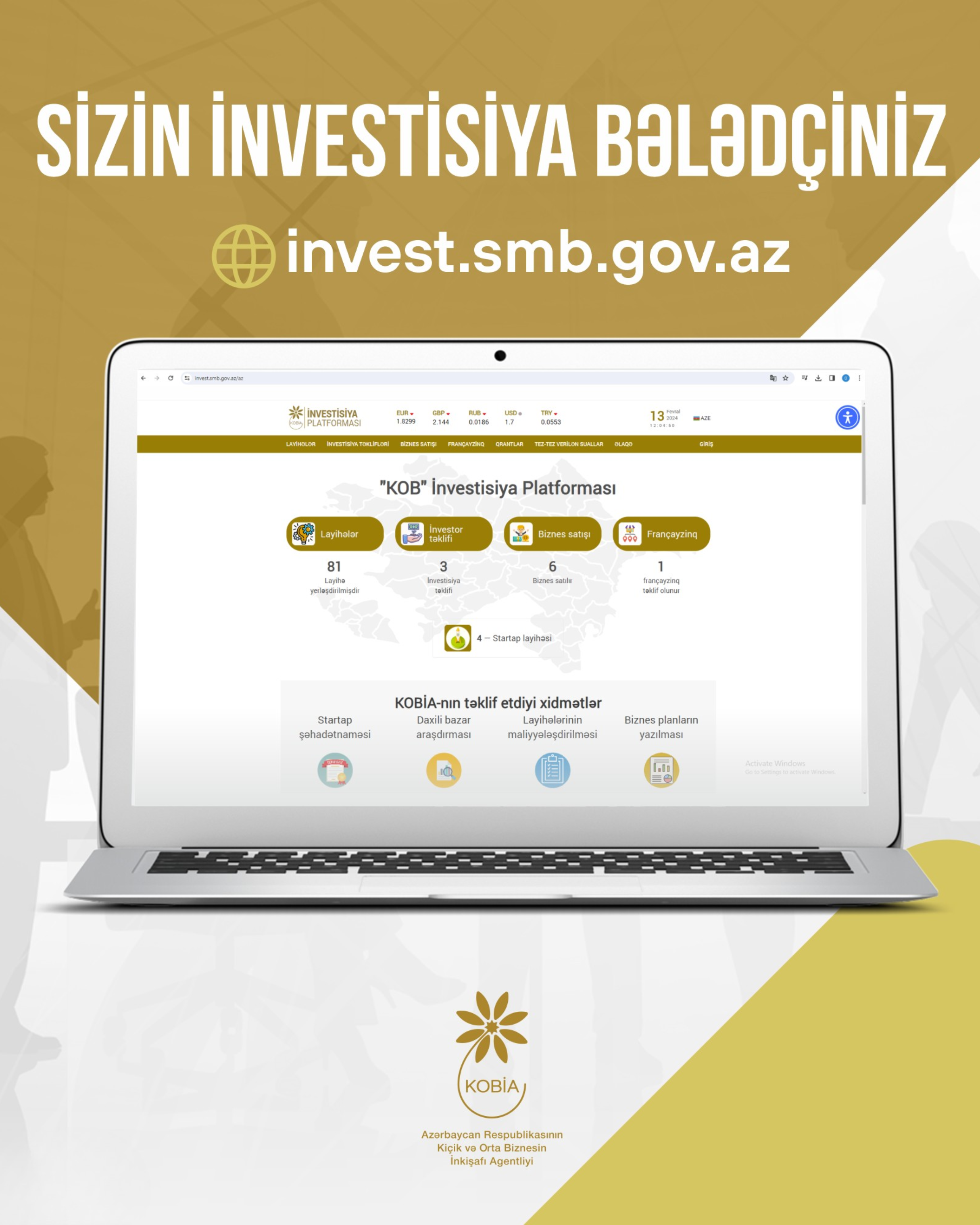 İnvestisiya Portalı: sahibkarları və investorları bir platformada birləşdirən dəstək aləti 