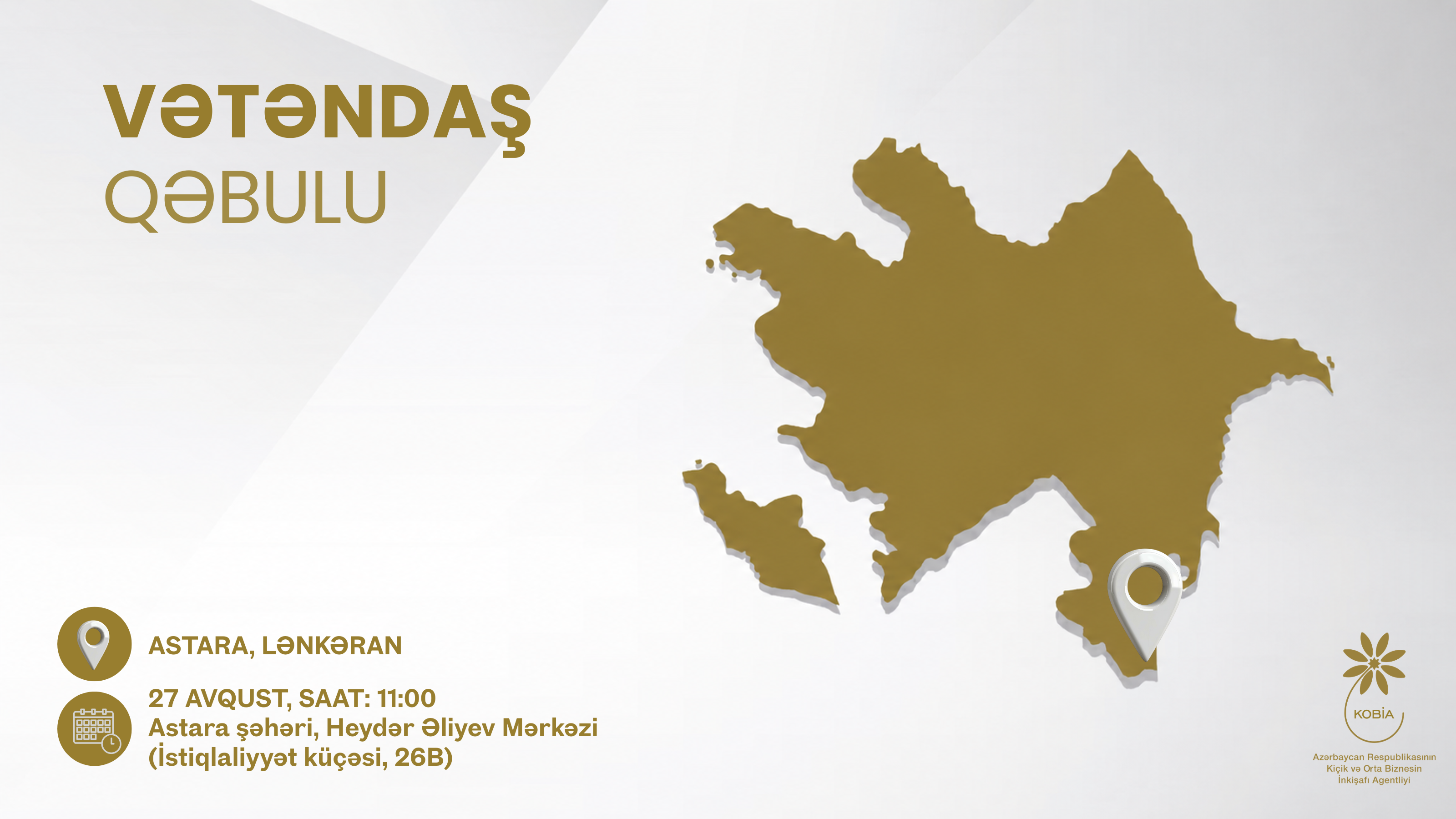 Astara və Lənkəran şəhərlərində fəaliyyət göstərən sahibkarların nəzərinə! 